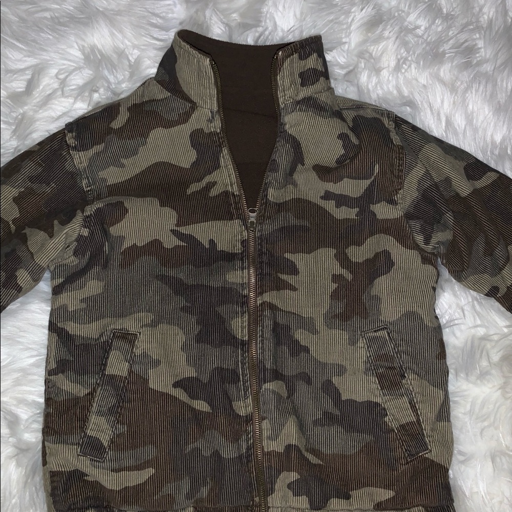Reversible Camo Winter Jacket